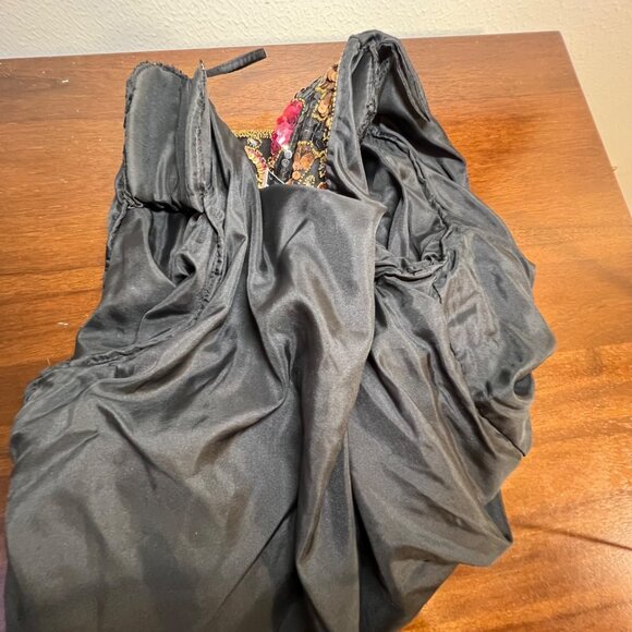 Scala Silk Sequins Parisian Party Event Top Designer Money Bling Festive XL - Picture 10 of 16